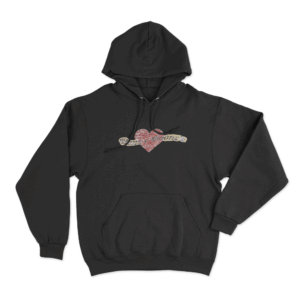 Benny Boones Heart Hoodie Black