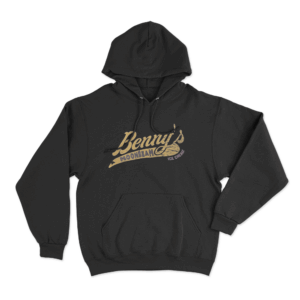 Bennys Moonbeam Ice Cream Hoodie Black