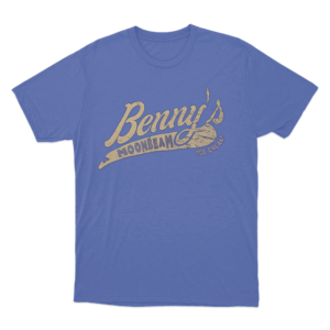 Bennys Moonbeam Ice Cream T Shirt Blue
