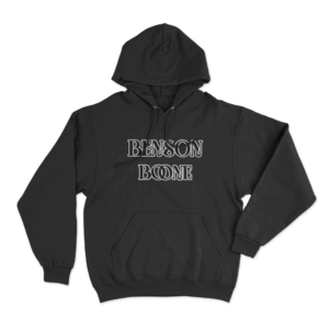 Benson Boone Logo Hoodie Black