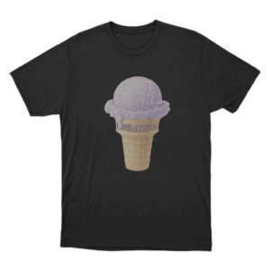 Ice Cream T Shirt Black
