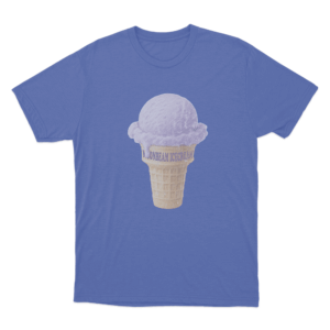 Ice Cream T Shirt Blue